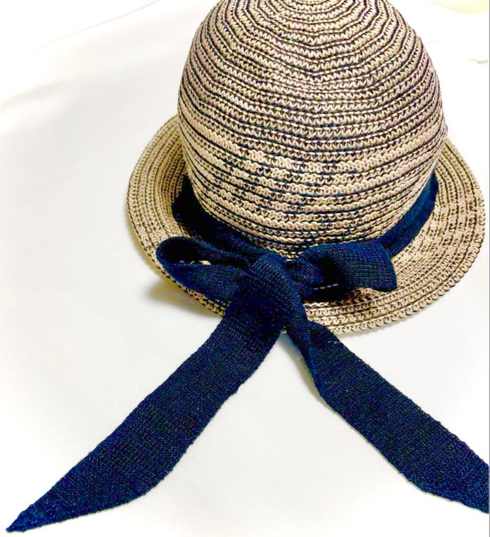 《新品》ヴィヴィアンウエストウッド　リネンサーモジャカード　リボンハット