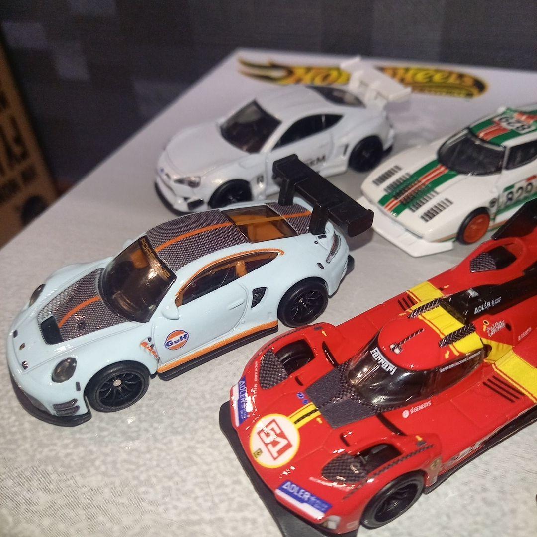 ホットウィール フェラーリ499PポルシェGT3R992 BRZ BMW ホット