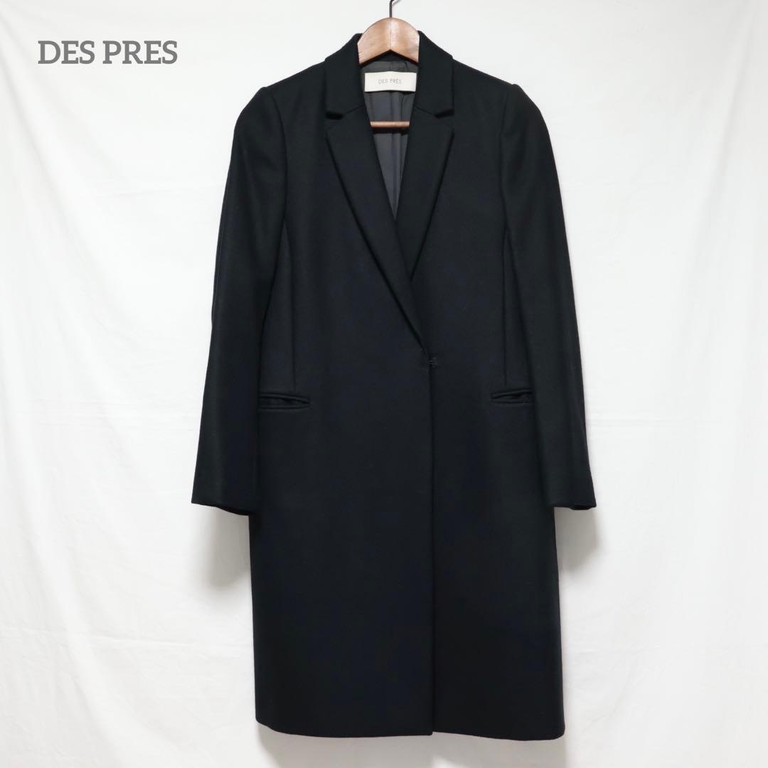 美品】DES PRES チェスターコート - メルカリ