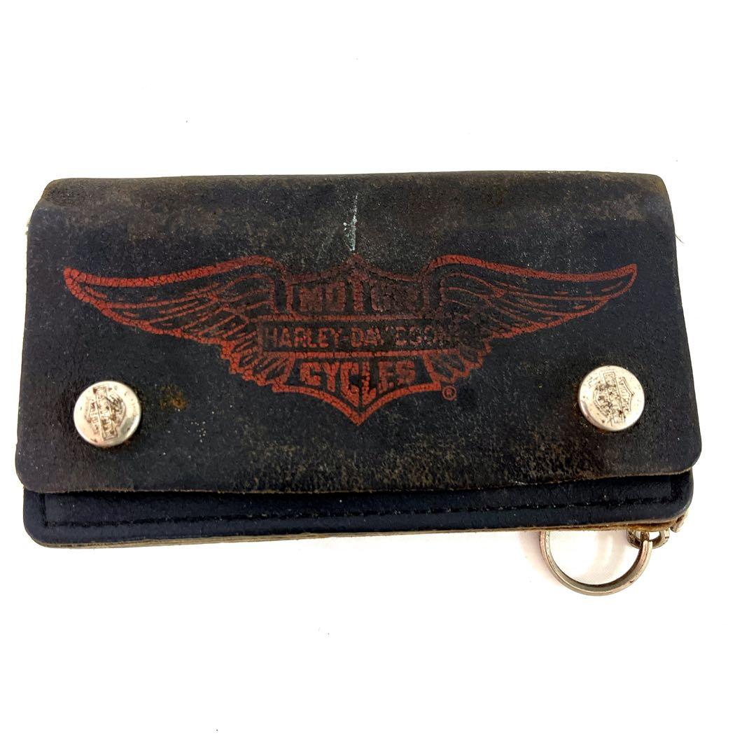 ハーレーダビッドソン トラッカーウォレット ヴィンテージ 90s - メルカリ