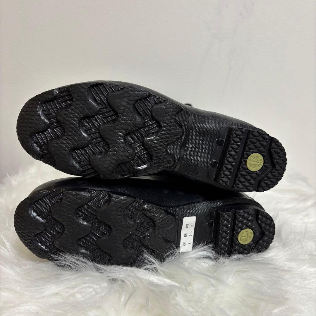 HUNTER 希少モデル ブラック カーキ 長靴 39(25cm) 雪 防水 雨 | 激安