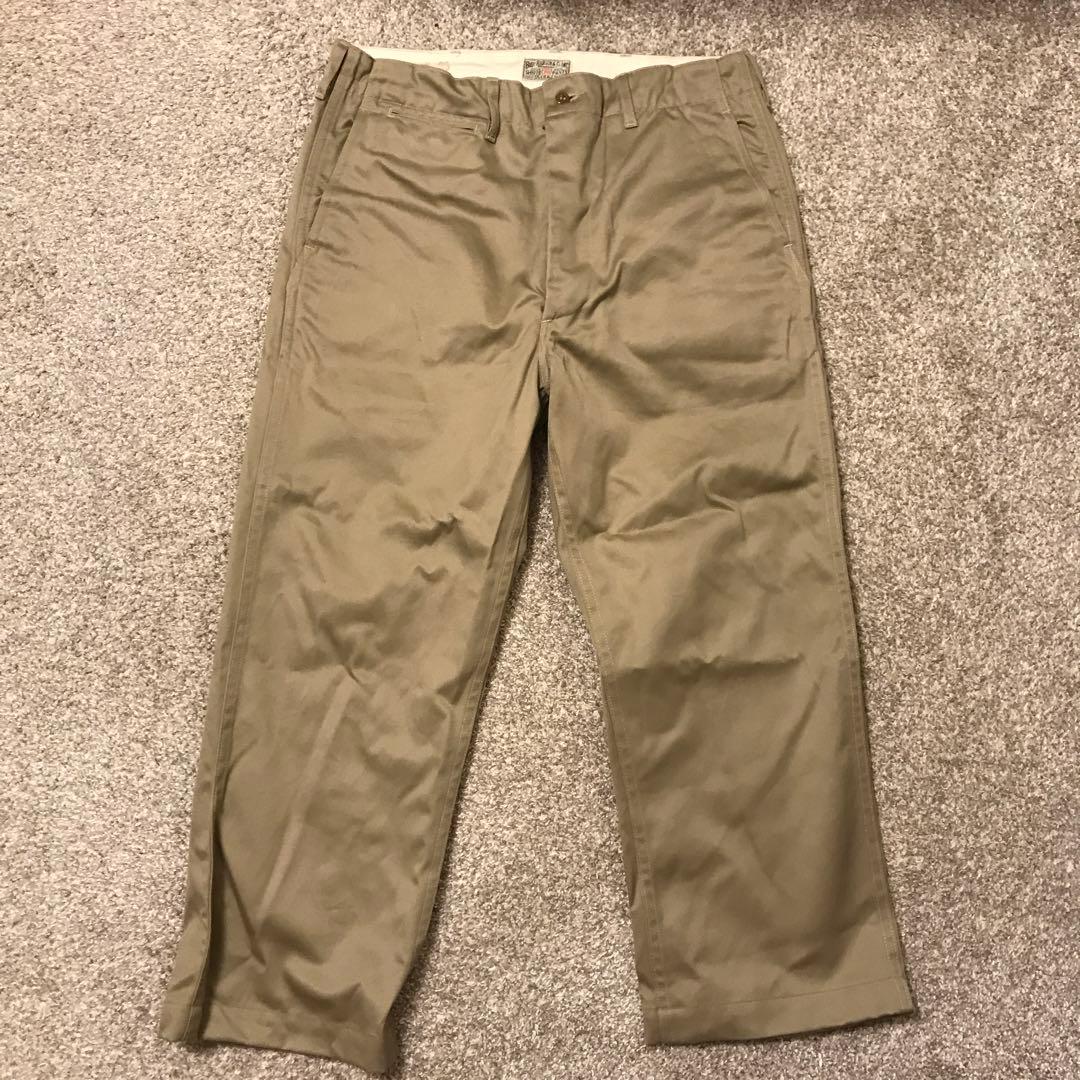 Buzz Rickson's バズリクソン　ミリタリー　パンツ　チノパン BUZZ RICKSONS（バズリクソンズ） ミリタリーチノ 1945モデル ノン