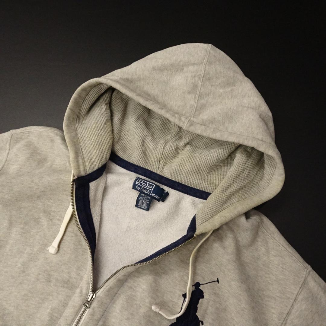 Ralph Lauren ラルフローレン ジップパーカー コンマージップ 90年