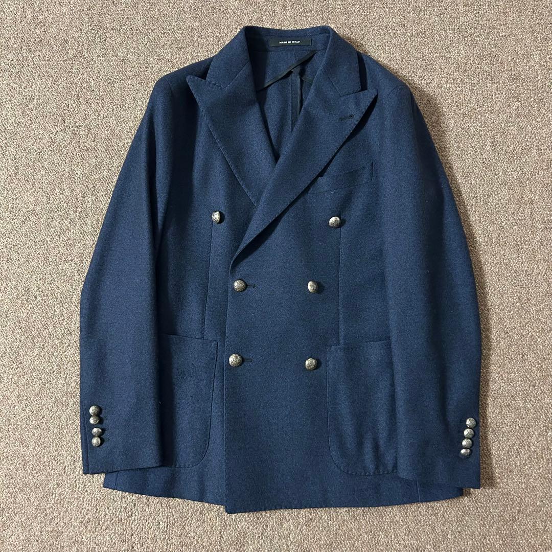 タリアトーレ　ネイビーダブルブレザー TAGLIATORE」4つボタン ダブルブレスト ブレザー | SHIPS(シップス