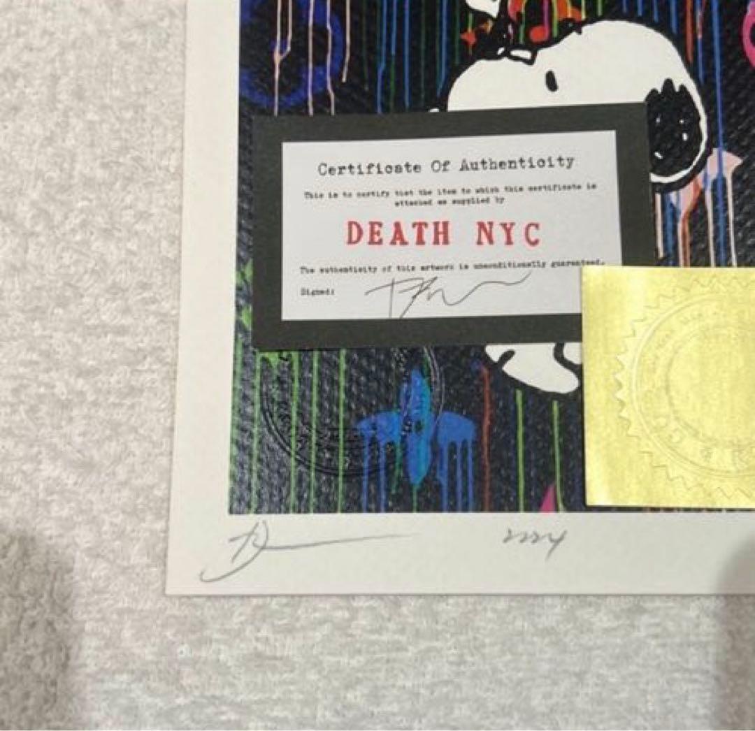 DEATH NYC スヌーピー ルイヴィトン PEANUTS 限定100 アート - メルカリ
