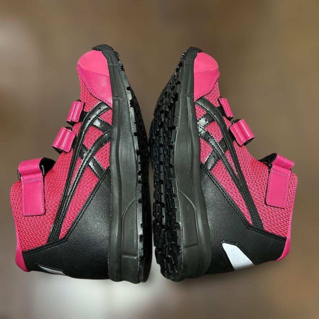 asics アシックス安全靴ウインジョブベルクロ 美品 26cm 廃盤レア