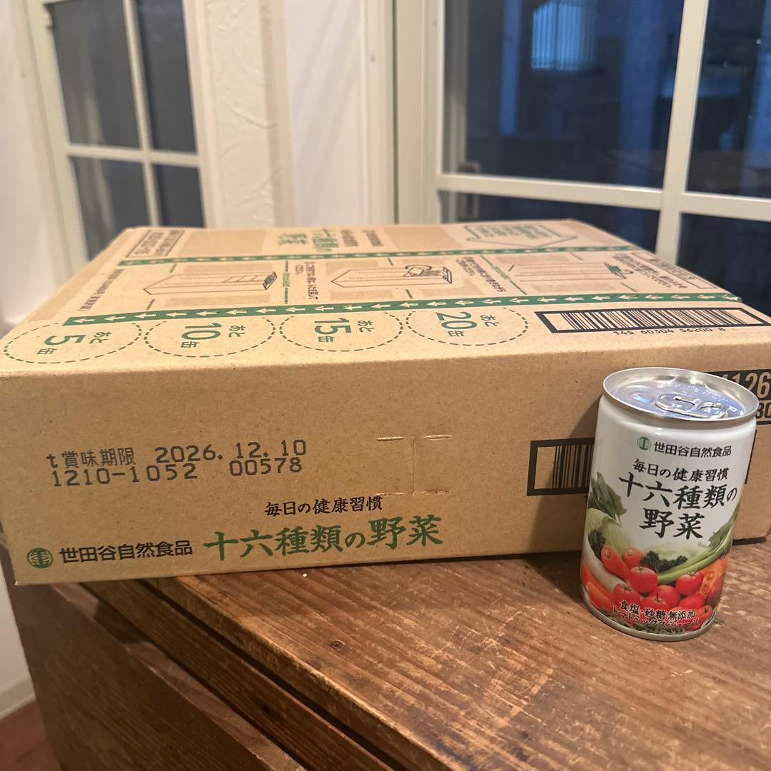 世田谷自然食品☆十六種類の野菜ジュース☆160g×30缶 - メルカリ