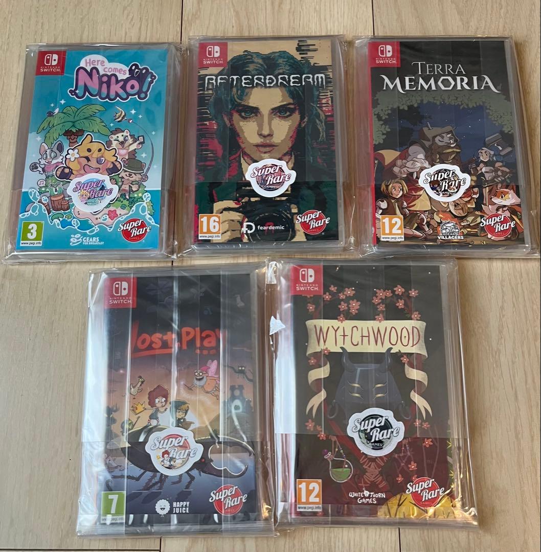 Switch super rare games まとめ売り SRG - メルカリ