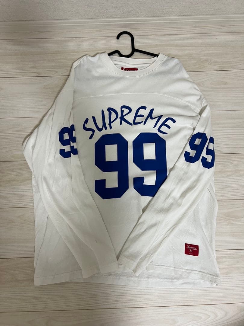 Supreme 99 L/S Football Top モモ着用値下げ交渉有り