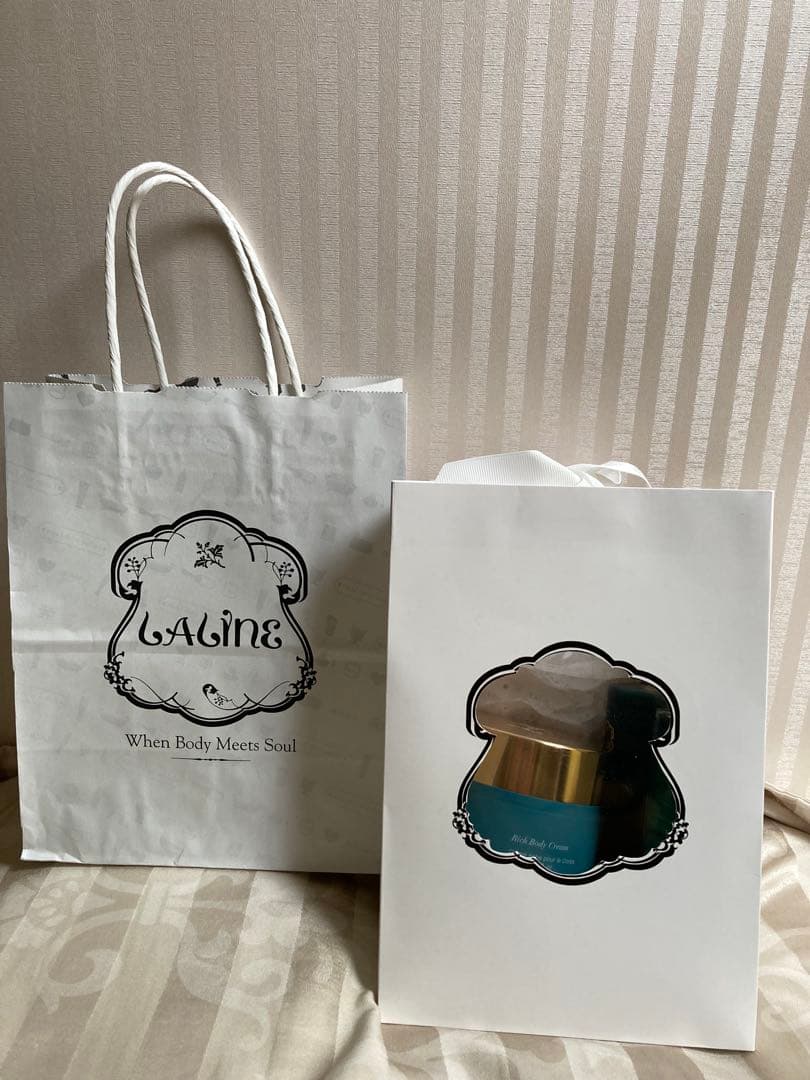 新品Laline ラリン ミネラル ボディクリーム ボディソープ　ボディセラム ミネラル/デュアルフェーズボディセラム 100ml | Laline（ラリン