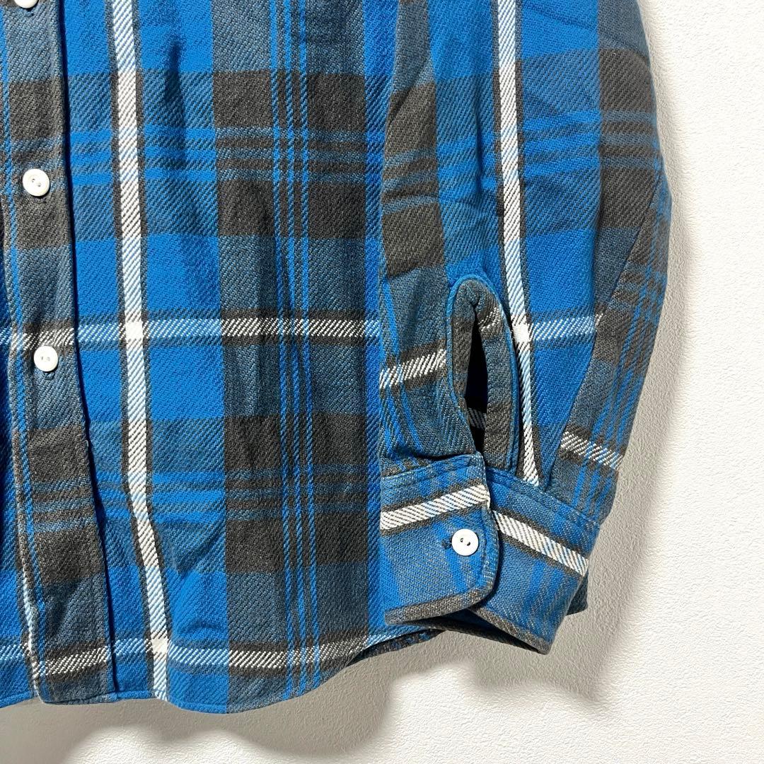 70's 《ELY / エリー》Heavy flannel shirt