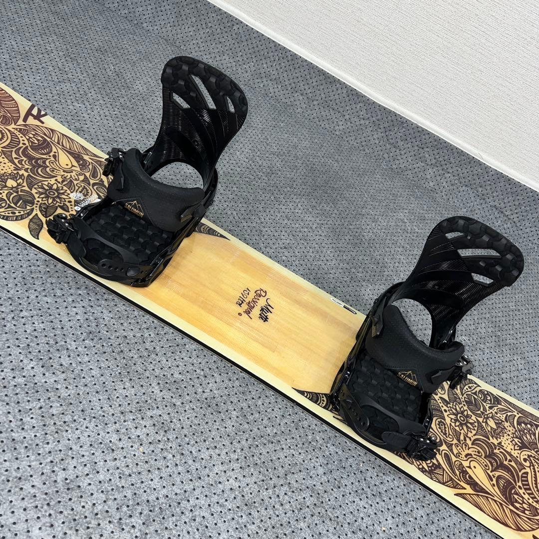 数回使用 数回使用 ROSSIGNOL MYTH 139×SALOMON RHYTHM S ROSSIGNOL