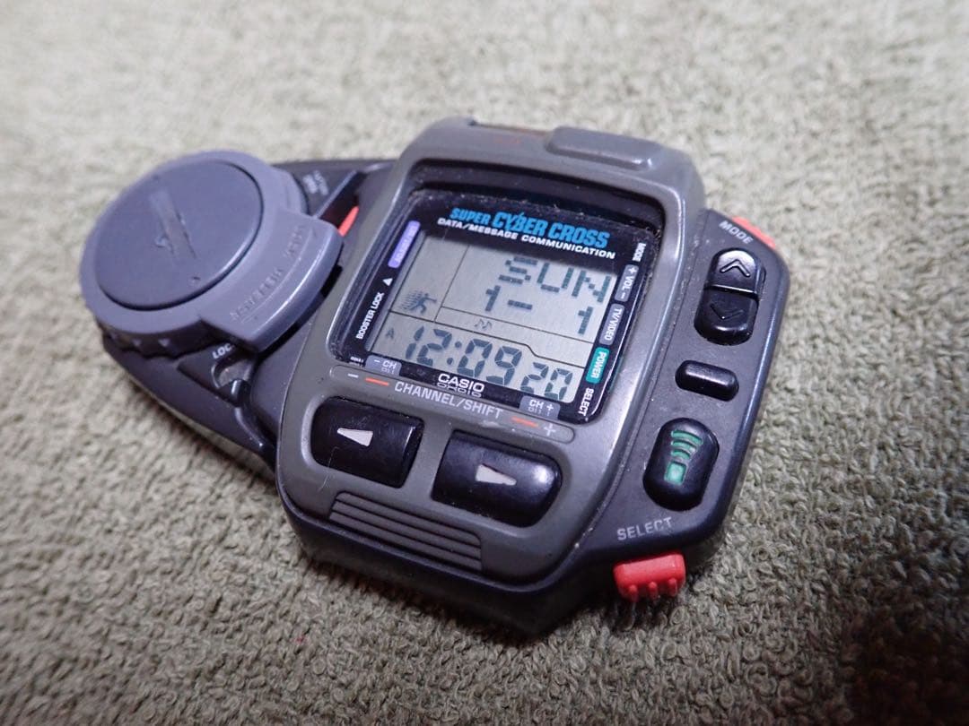 カシオ/スーパーサイバークロス/JG-200/本体電池交換済み New カシオ SUPER CYBER CROSS JG-200 バッテリー交換済み 本体のみ