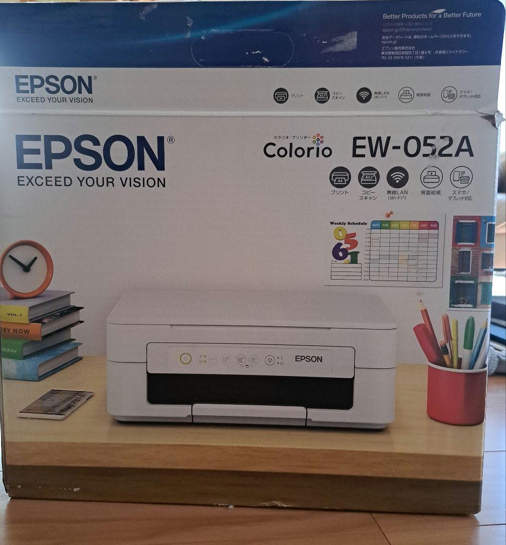 EPSON エプソン プリンター EW-052A 2023年製 動作確認済 - メルカリ