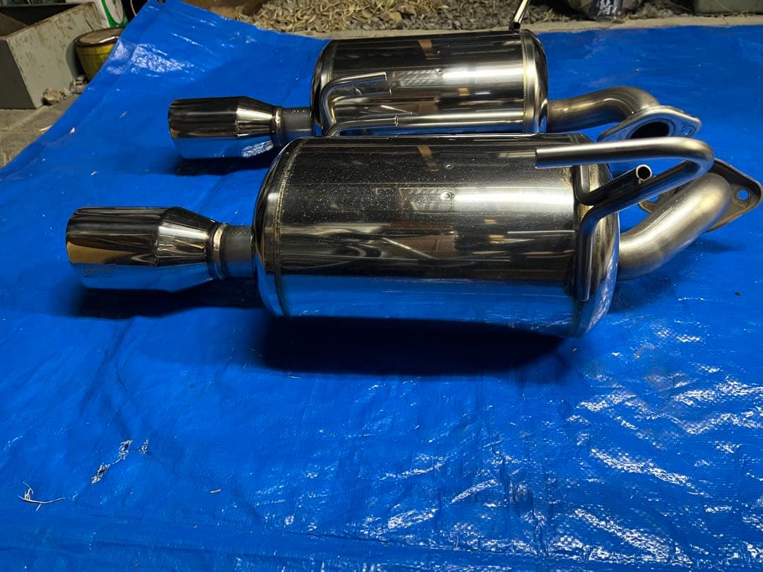 STIパフォーマンスマフラー2個セットVN5レヴォーグ用（1.8L）用