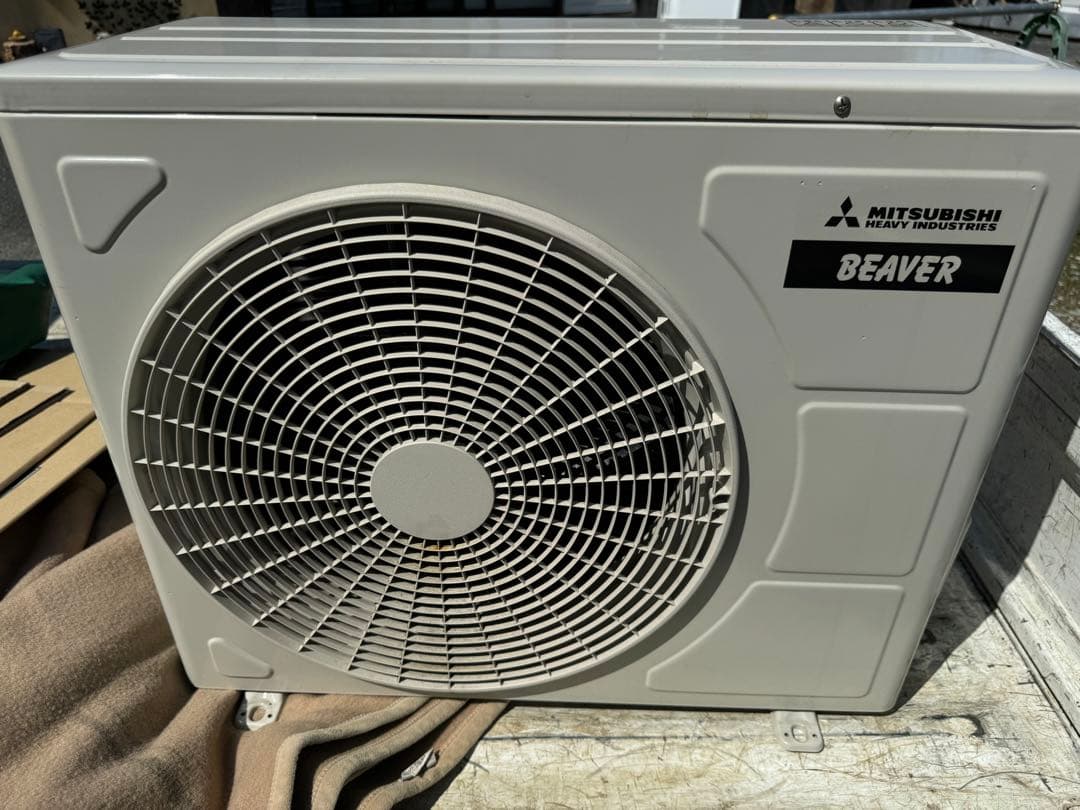 室外機込 2023年製 三菱重工 ビーバーエアコン クーラー 6畳用 2.2kw