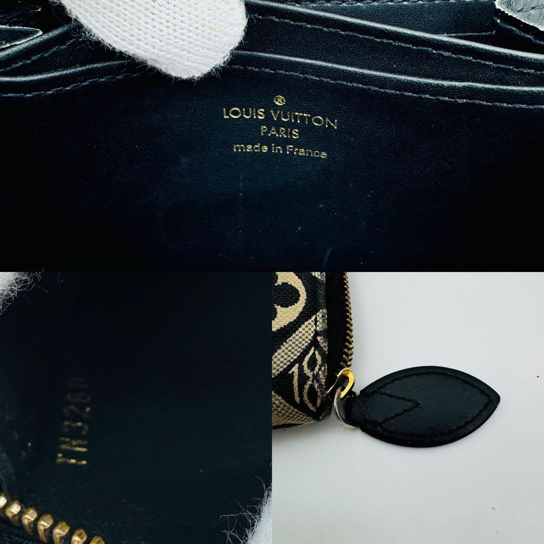 ICタグ ルイヴィトン ジャガード ジップ コインケース コインパース