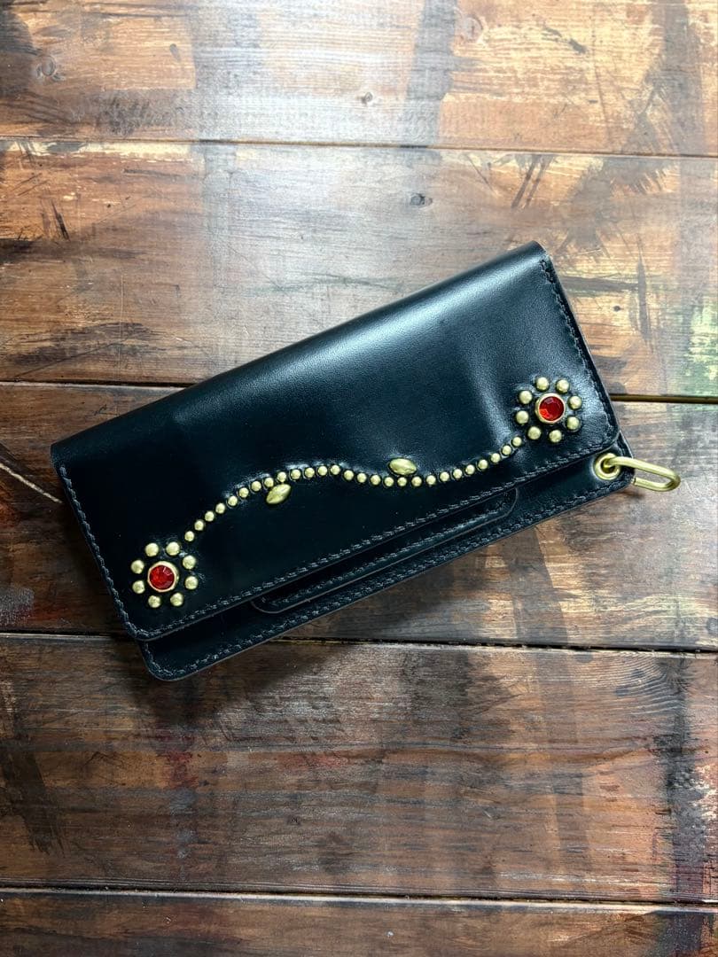 トラッカーウォレット TW-05 クロムエクセル スタッズカスタム - メルカリ