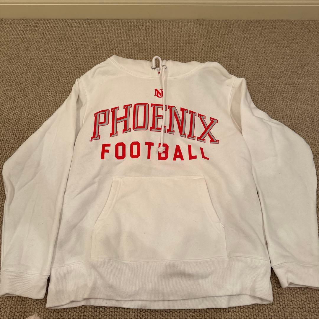 日本大学 フェニックス フットボール フード付きスウェット - メルカリ