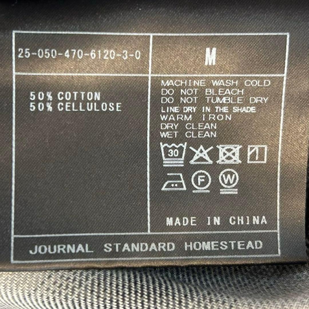 25年製　J.S.stead リラックス　オンブレオープンカラーシャツ