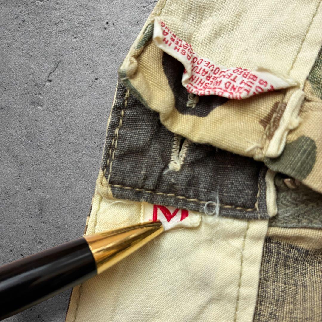 50s60sダックハンターカモW33ベイカーパンツ YKK 片爪ハンティング