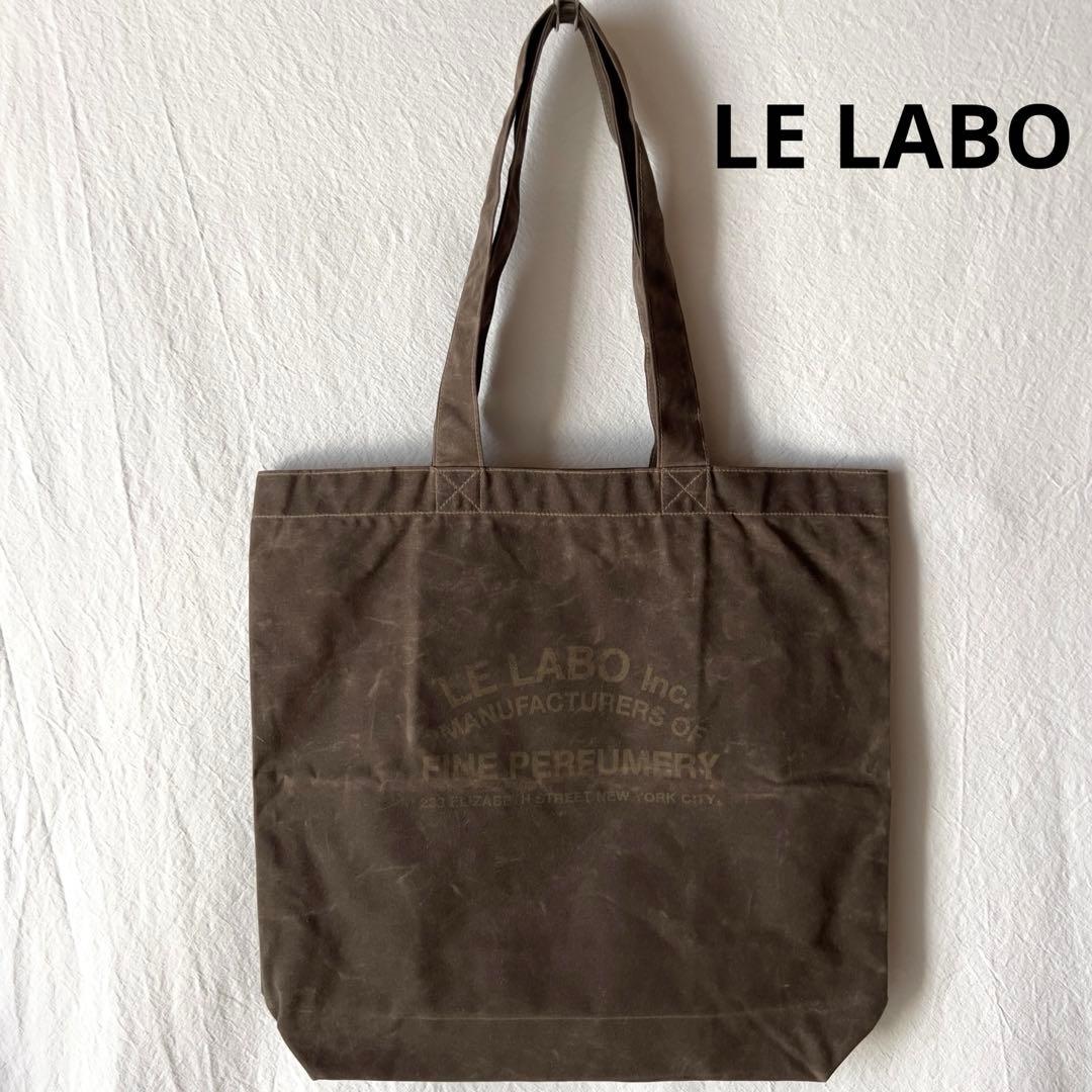LE LABO ルラボ トートバッグ ワックス キャンバストートバッグ 未使用