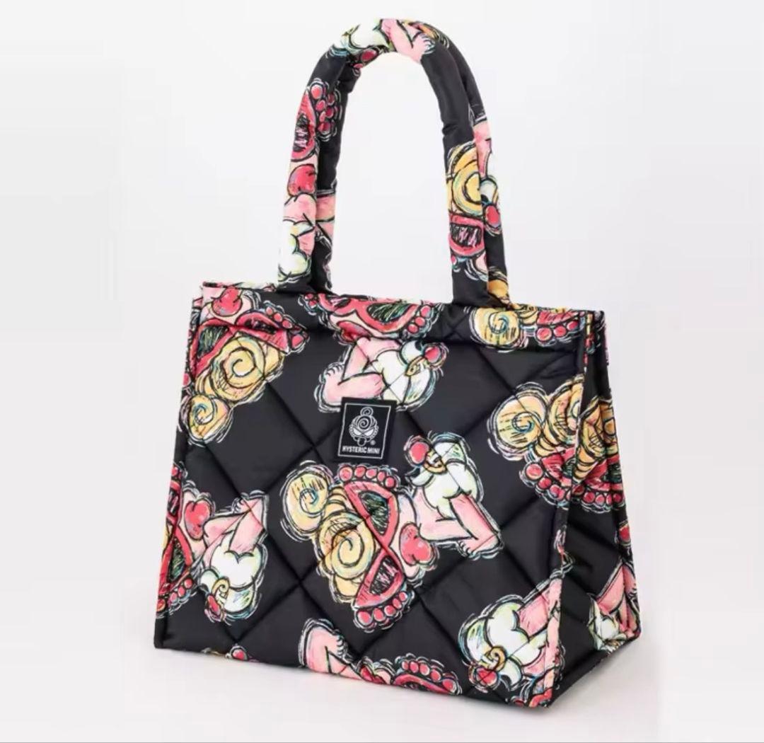 ヒステリックミニ ヒスミニ トートバッグ マザーズバッグ ブラック 黒