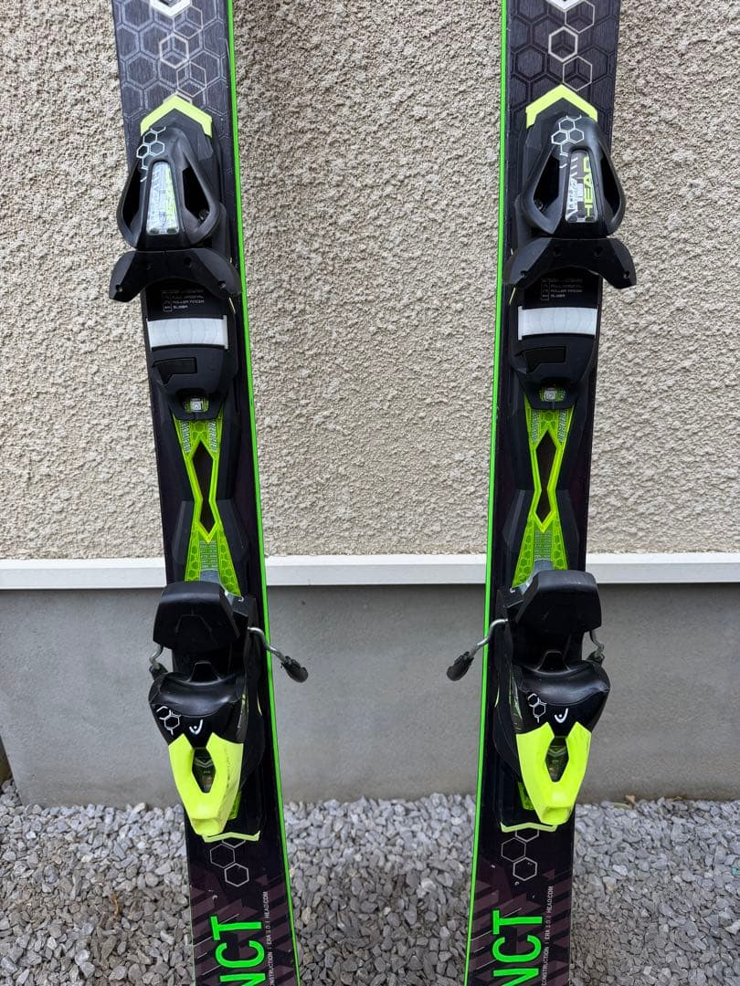 ⭐️値下げ HEAD INSTINCT PRO スキー 板 ブラック/グリーン - メルカリ