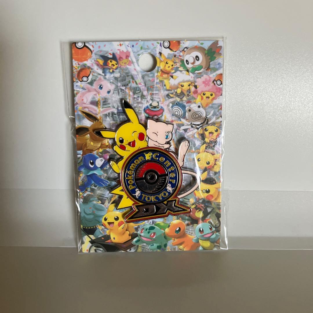 ポケモンセンタートーキョーDX ロゴピンズ ピカチュウ&ミュウ ポケセン