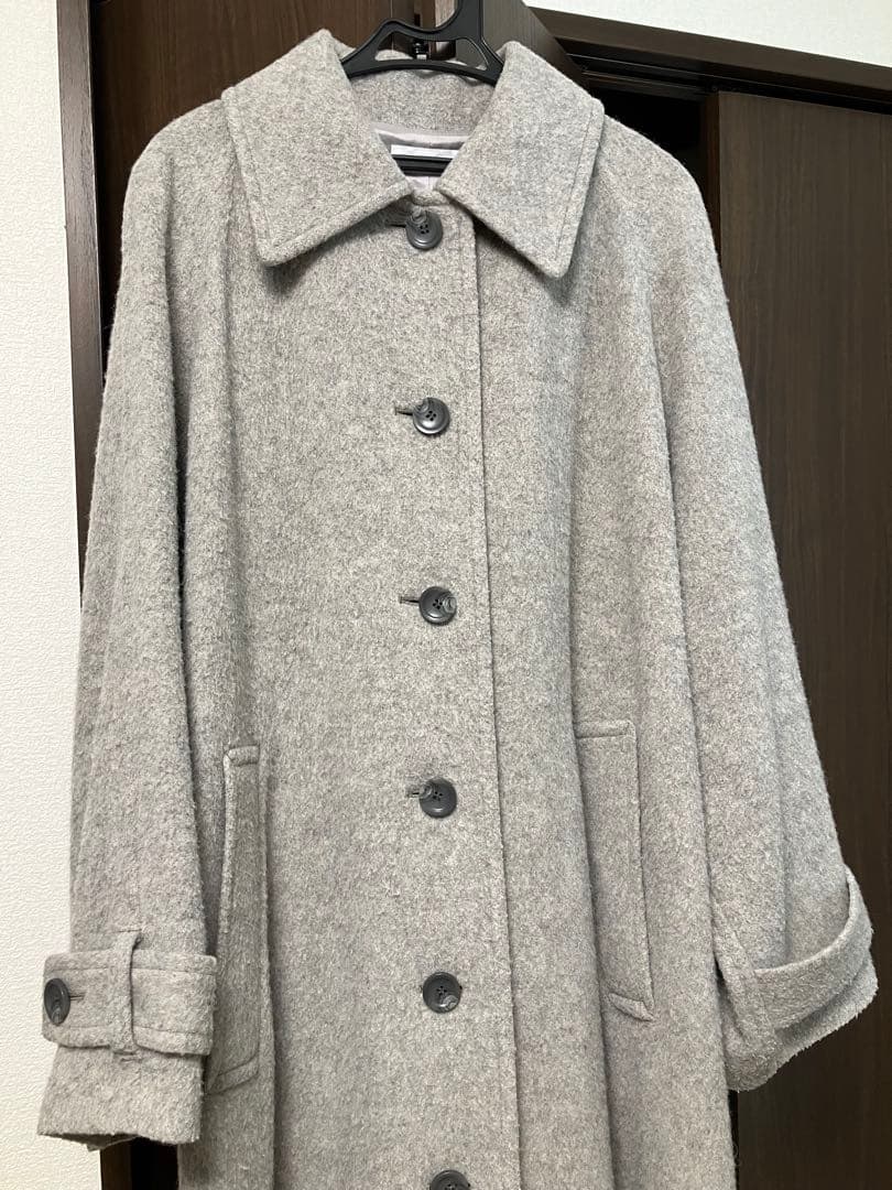 北欧暮らしの道具店 かろやかに揺れるウールロングコート ウォーム