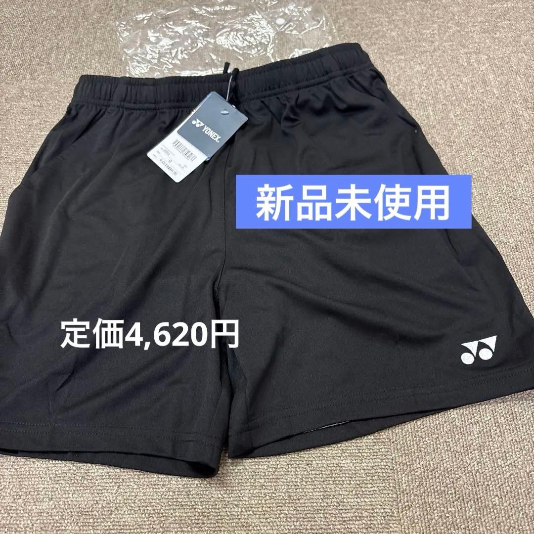 YONEX ブラック ハーフパンツ Oサイズ - メルカリ