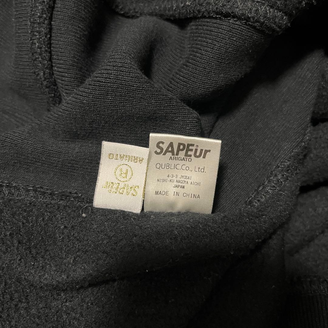 t138【美品】サプール ロッドマン プリント ロゴ スウェット 入手困難