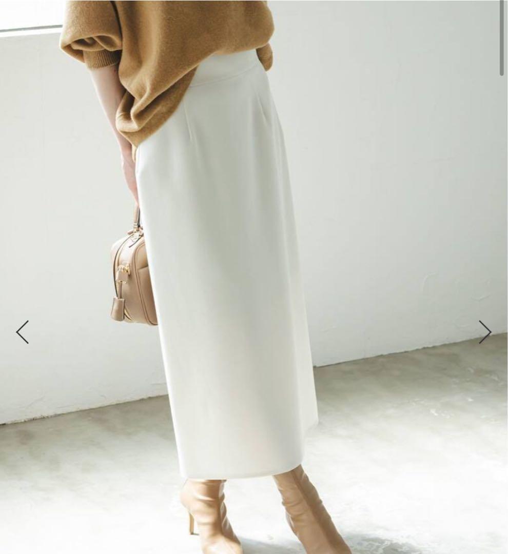 noble ジャージーライクカラータイトスカート 36 - メルカリ