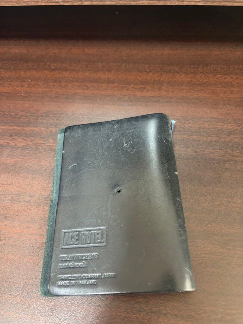d*9様 トラベラーズノート ACE HOTEL ブルー パスポートサイズ TRAVELER'S COMPANY + ACE HOTEL 2018 トラベラーズファクトリー 公式