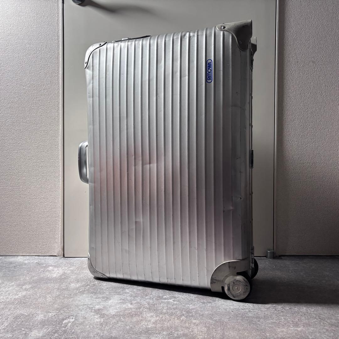 リモワ 929.70 2輪ローリングトロリー ビンテージ 青ロゴ プルタブ