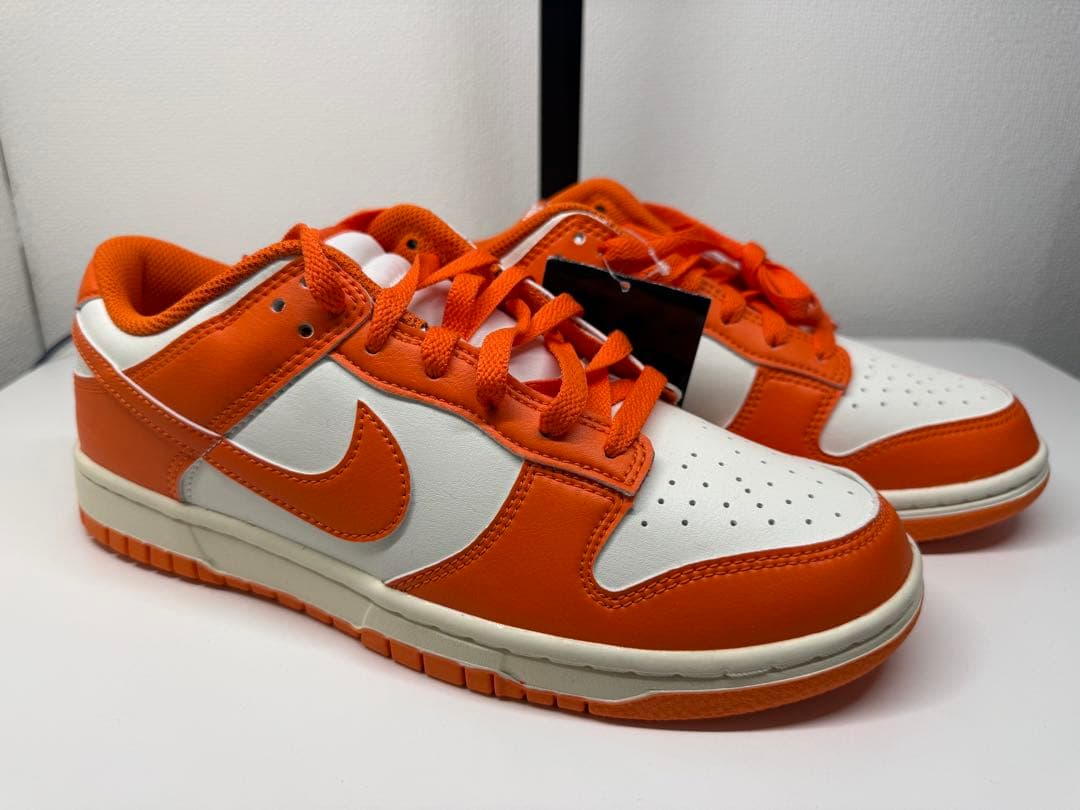 NIKE DUNK LOW RETRO オレンジ×ホワイト DS 2020 Nike Dunk Low Retro SP Syracuse Orange White Sz 14 CU1726