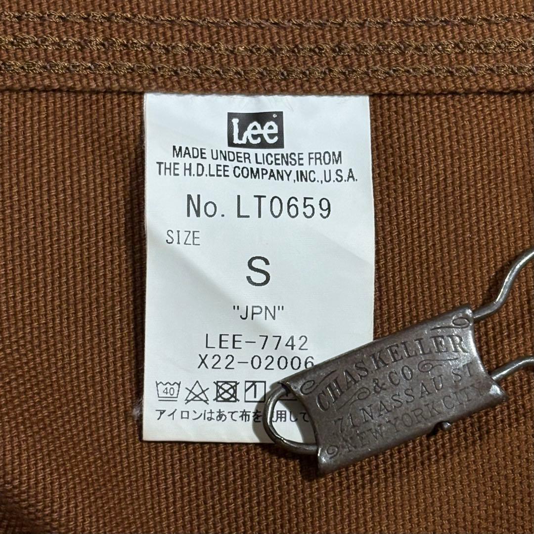 未使用品級】Lee リー ブラウンダック カバーオール ワーク レイル