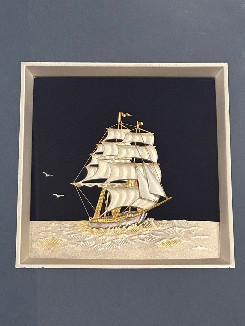 純銀 】 SILVER999 刻印あり TAKEHIKO 額 船 武比古 - メルカリ