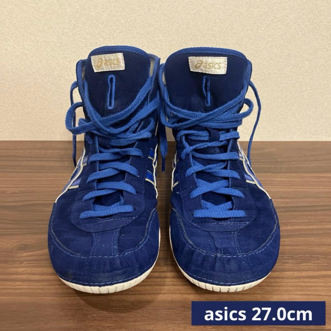 アシックス ボクシング/レスリングシューズ 27.0cm ブルー
