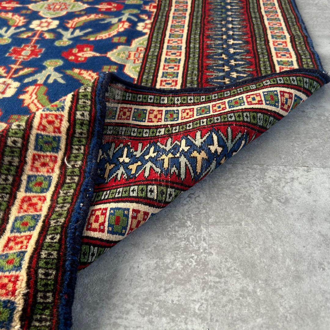 1980s Vintage】151cm × 89cm ラホール産 ラグ パキスタン産 1980年代