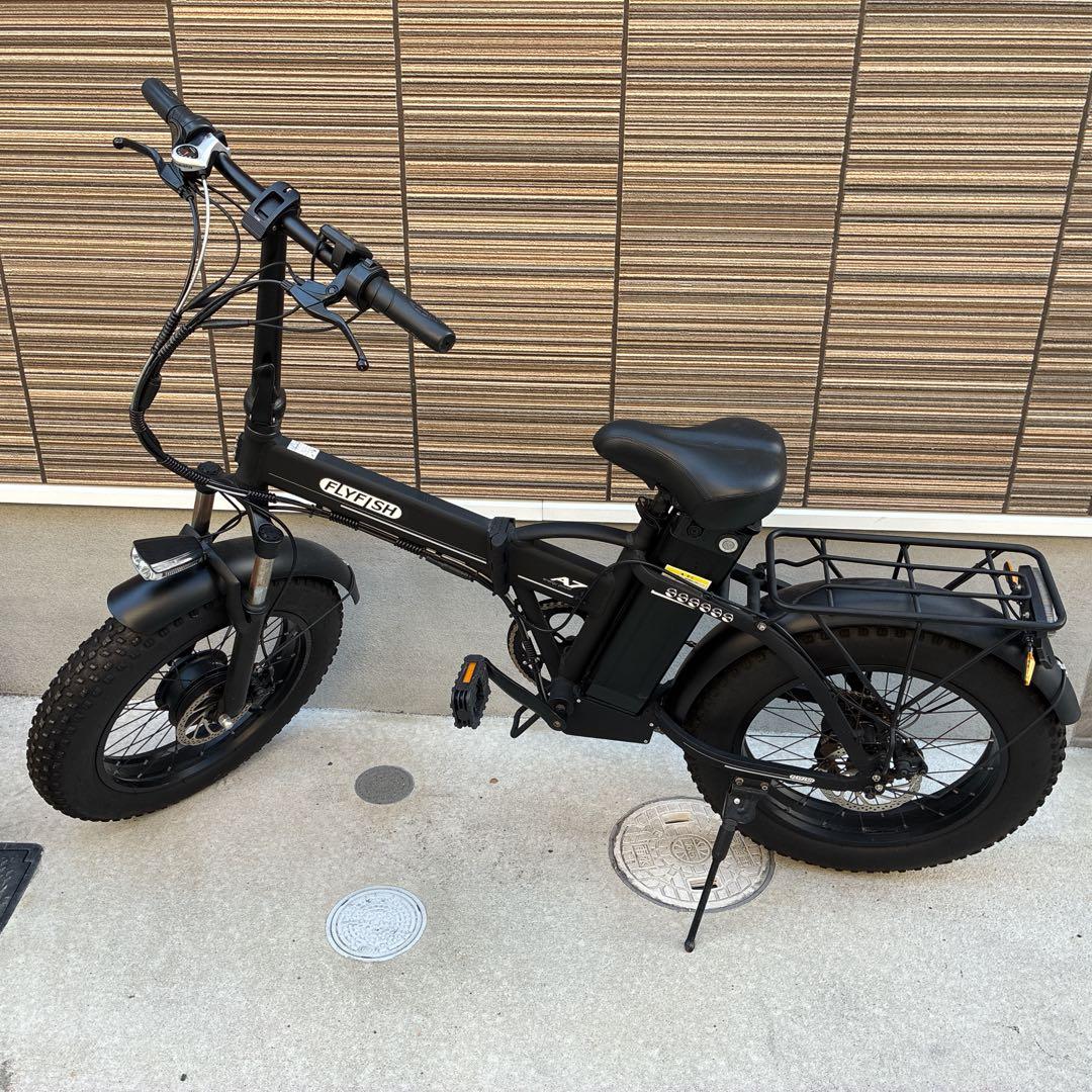 FLYFISH A7 電動アシスト自転車 ブラック - メルカリ