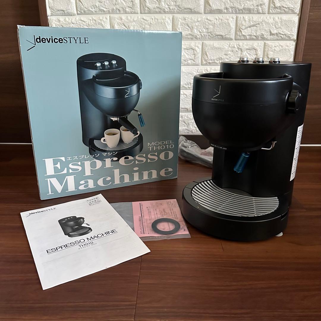 未使用 devicestyle 本格エスプレッソマシンTH010 デバイスタイル未