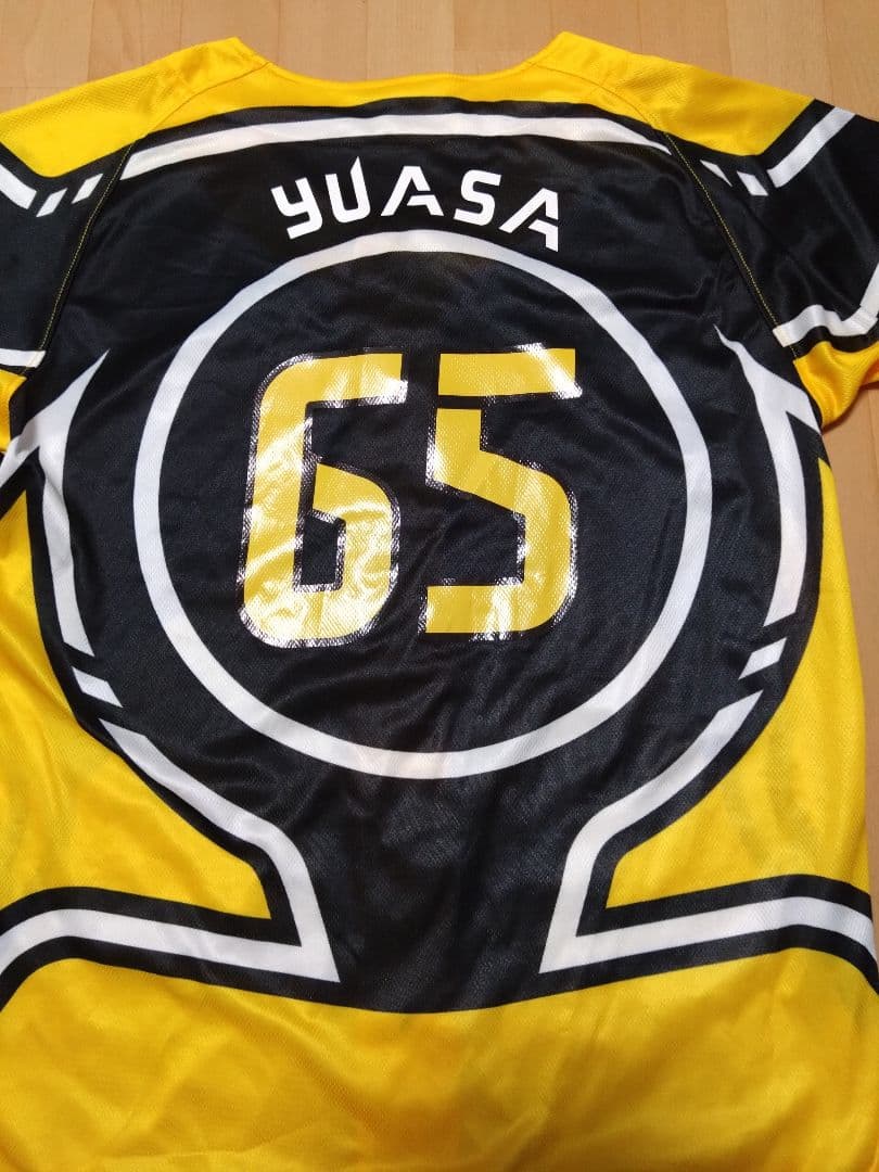 阪神タイガース 湯浅＃65 ウルトラの夏球場配布ユニフォーム 背番号