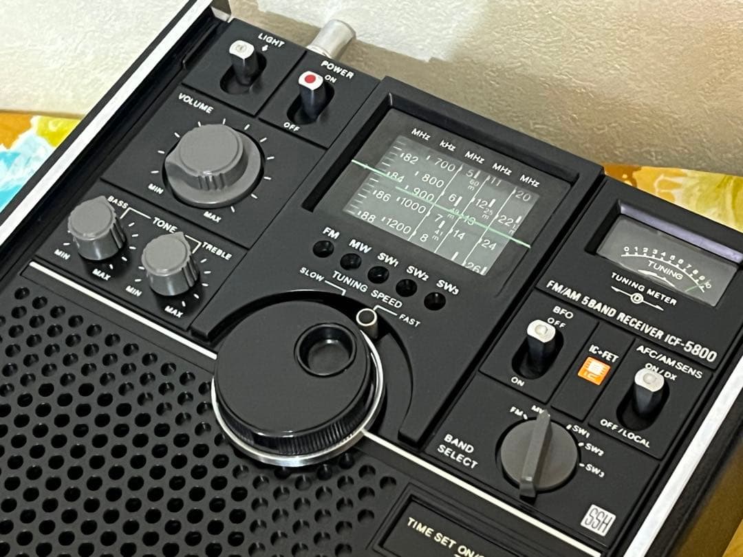 動作美品！○SONY スカイセンサ－ ICF5800 ○昭和のBCL傑作機！ - メルカリ