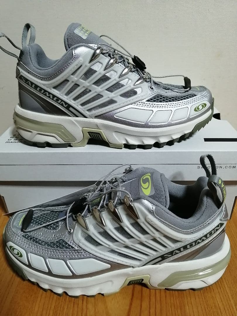 靴 uk3.5 22.0cm MM6 Salomon Acs Pro Silver