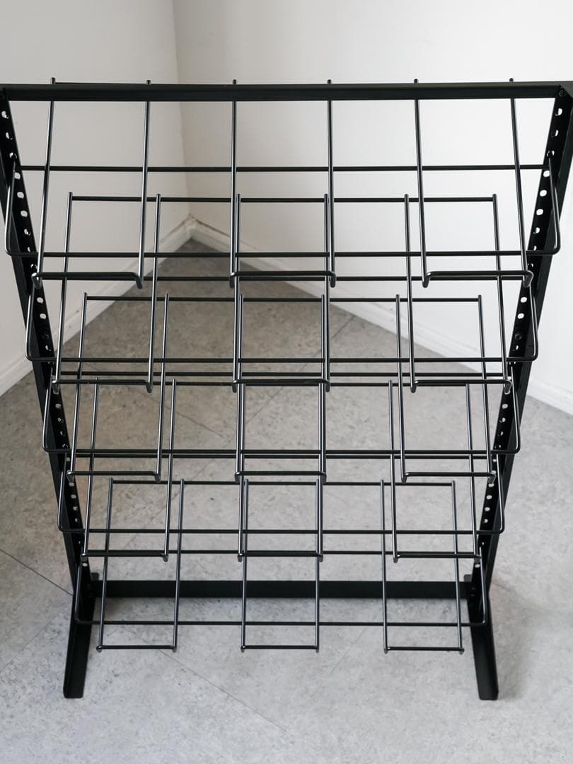 \"SANYO\" ワイヤー マガジンラック / スチールラック ミニマル モダン