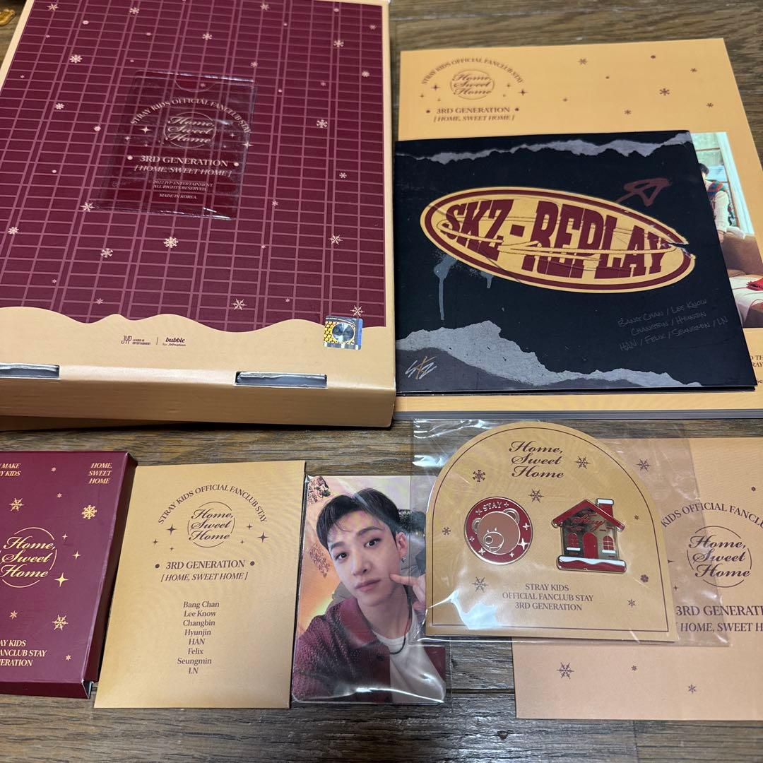 Stray Kids 3期 SKZ REPLAY キット kit 本国FC cd - メルカリ