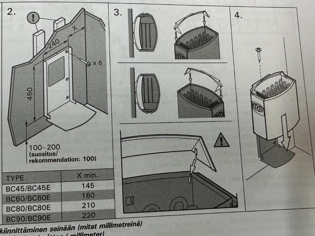 即納】HARVIA ハルビア サウナストーブ 220V VEGA BC60 - メルカリ