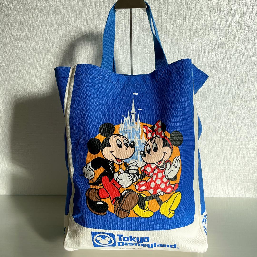東京ディズニーランド 25周年トートバッグ ミッキーマウス ミニー