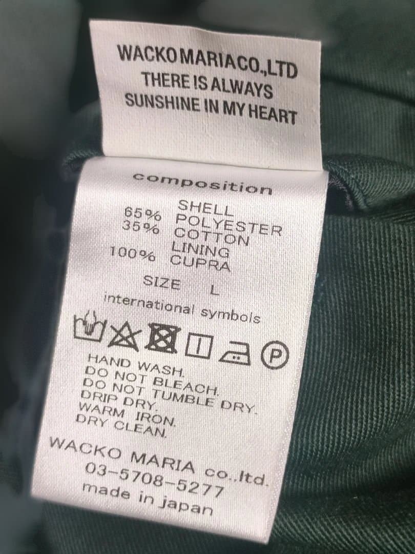 ホン.D.ケフィ様専用 WACKO MARIA スラックス オリーブ カーキ